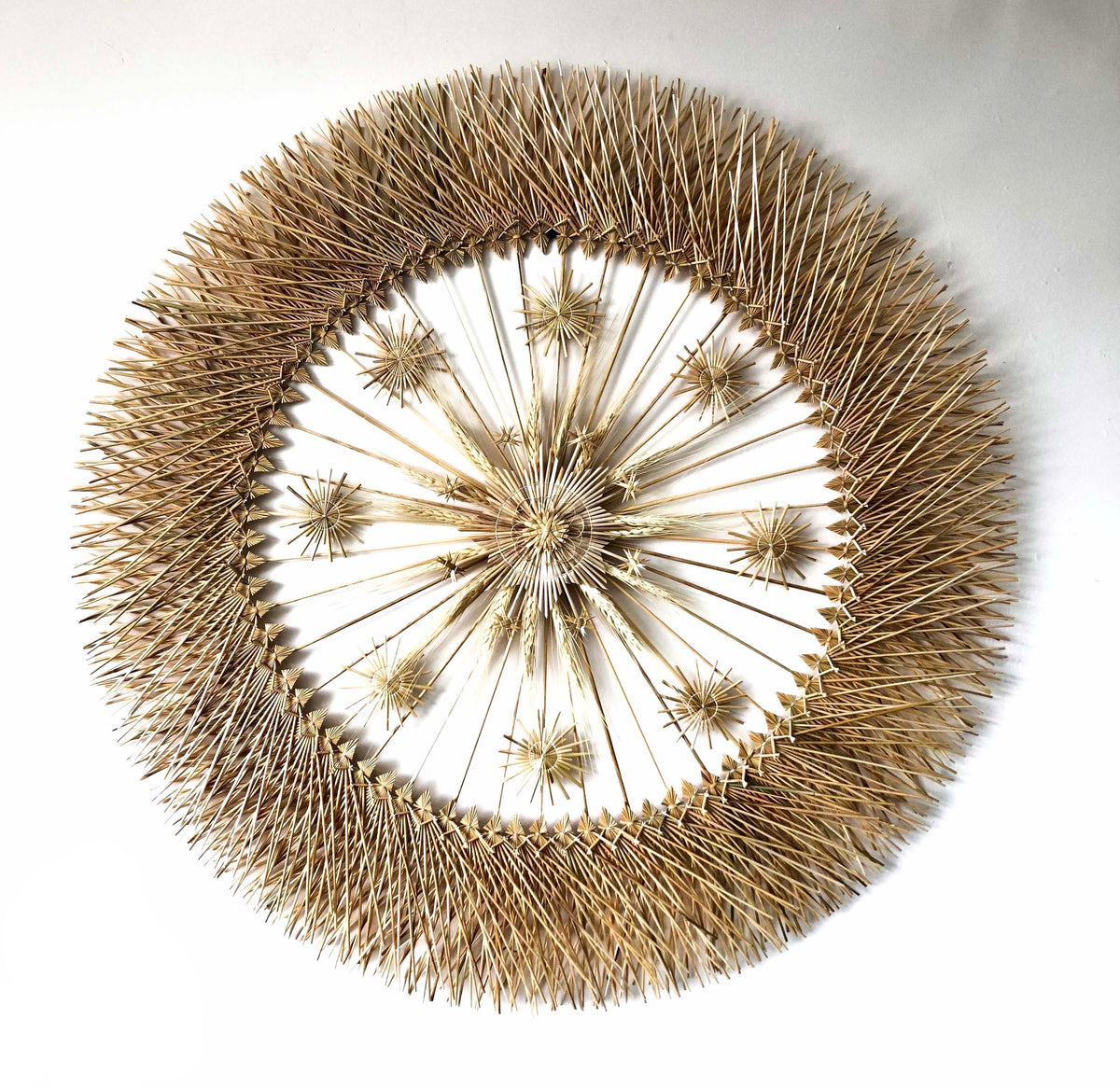 Círculo de Trigo - Estrellitas - 70 cm. 28 in.