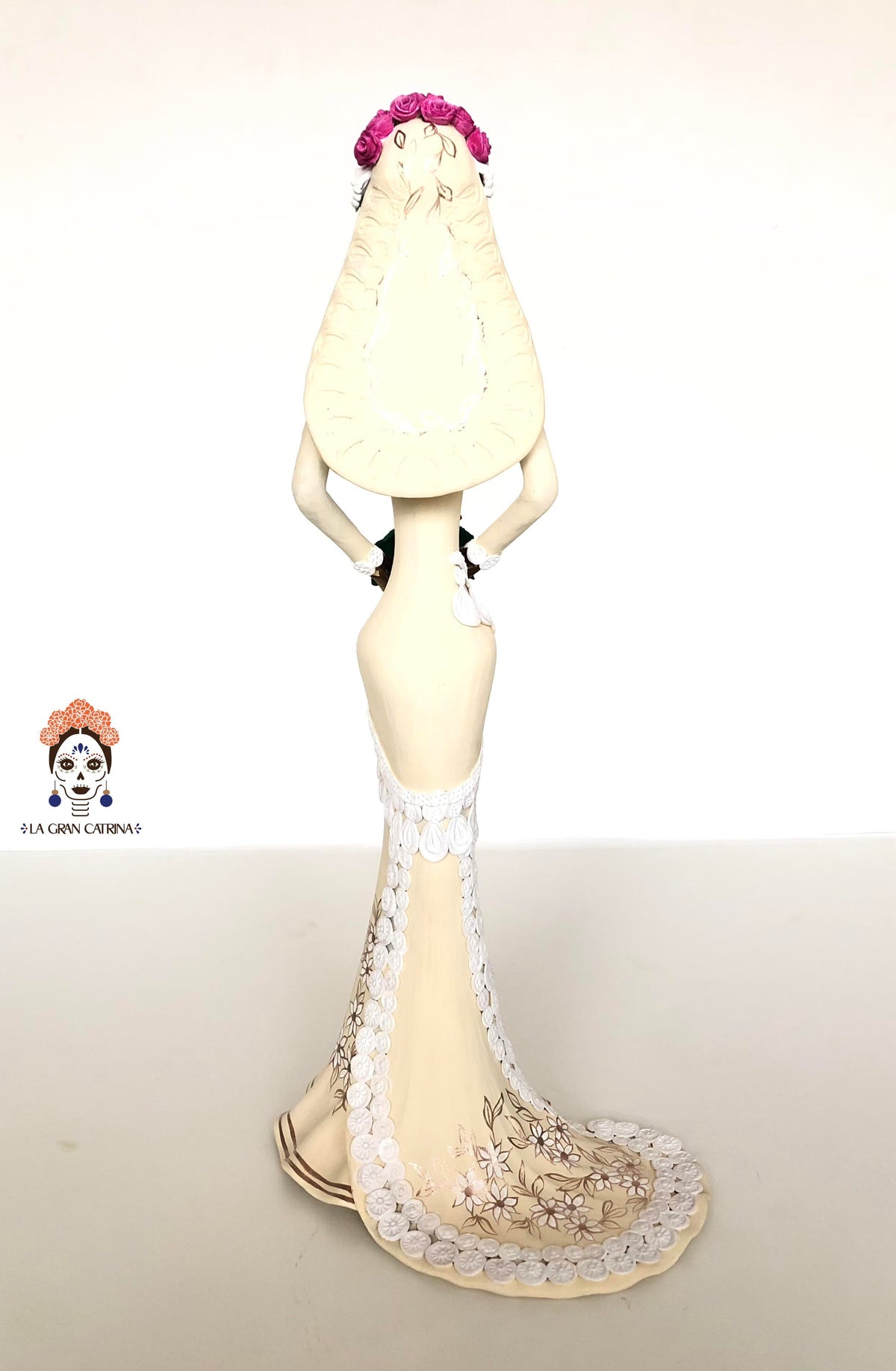Pareja de Novios Catrines - 50 cm. 20 in. Catrina