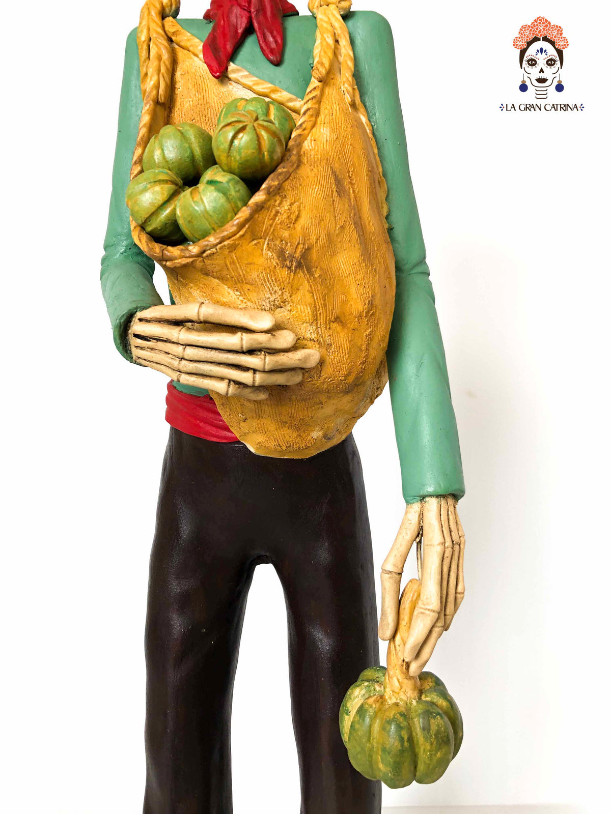 Catrin calabacero de camisa Verde - 70 cm. 28 in.