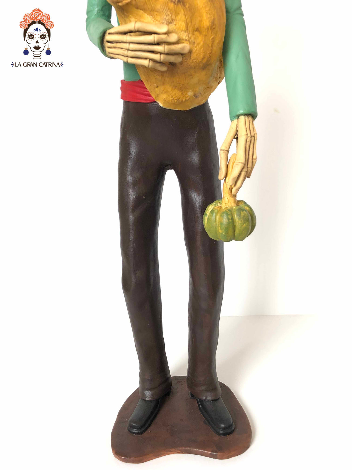 Catrin calabacero de camisa Verde - 70 cm. 28 in.