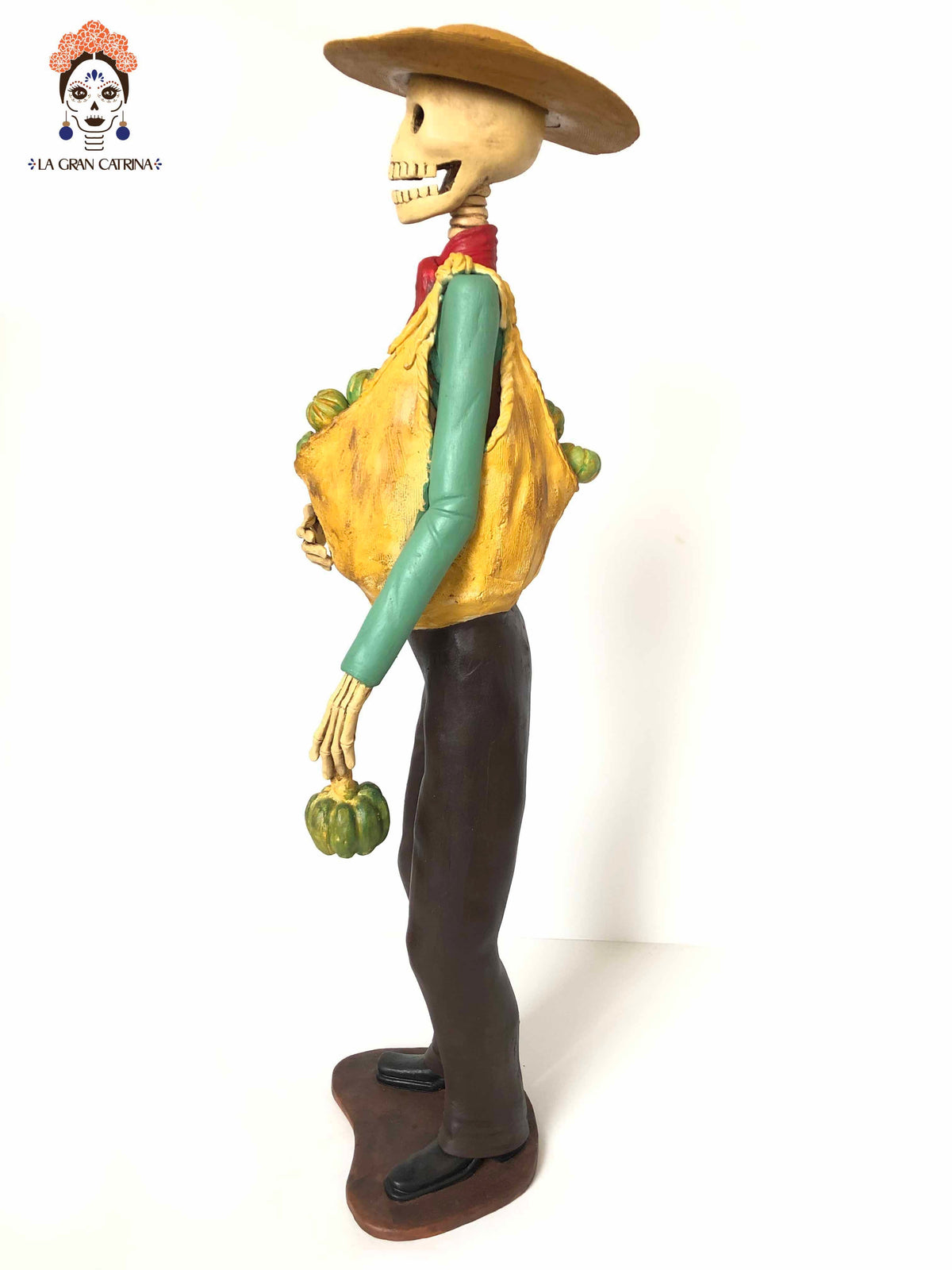 Catrin calabacero de camisa Verde - 70 cm. 28 in.