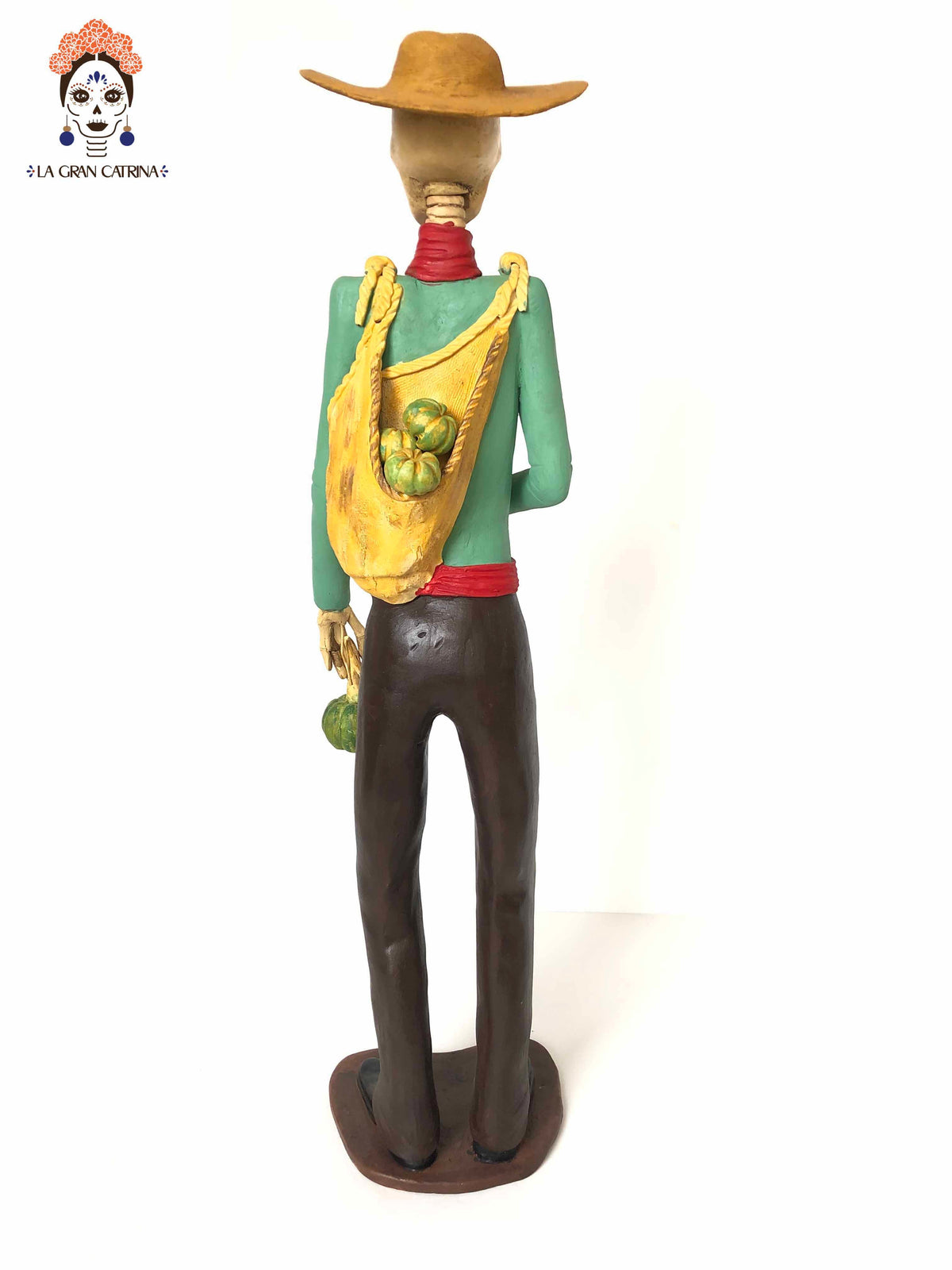 Catrin calabacero de camisa Verde - 70 cm. 28 in.