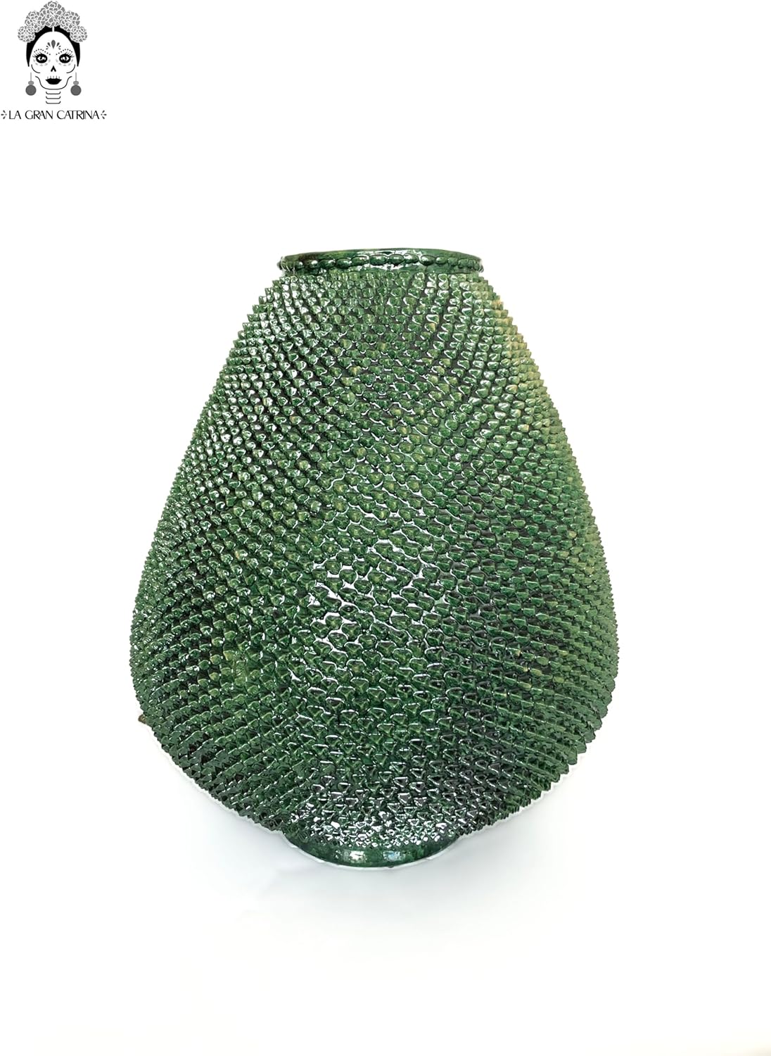 Piña michoacana de barro - Verde - 100 cm. 40 in. - Sobre Pedido Piña