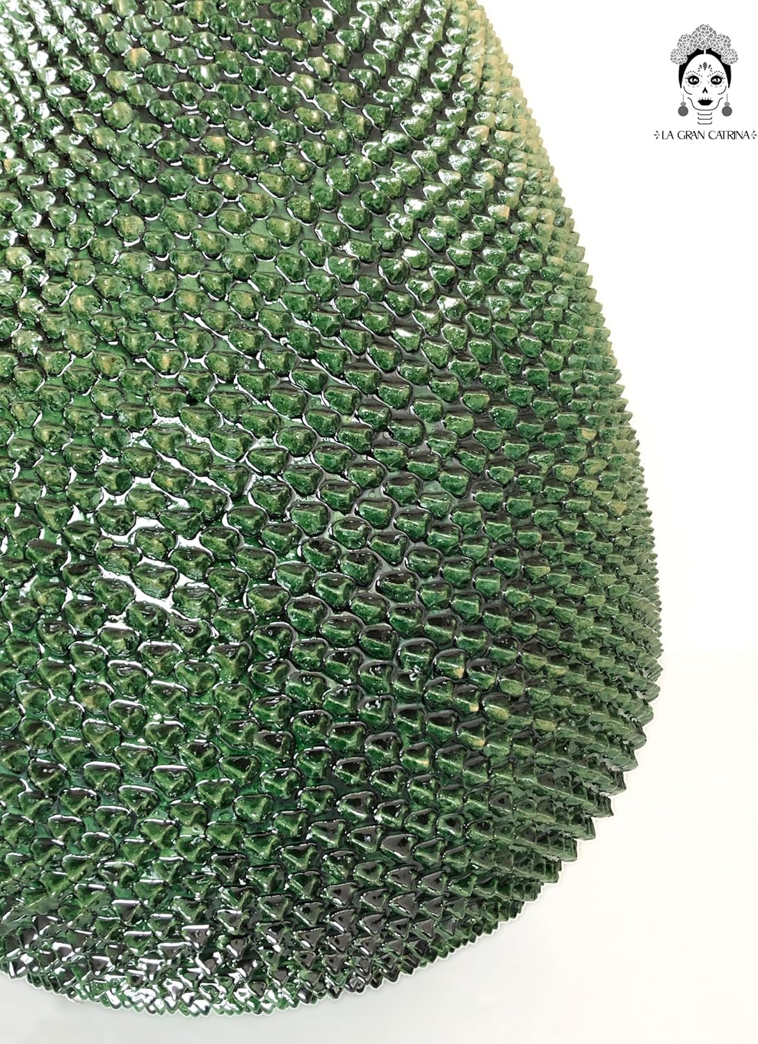 Piña michoacana de barro - Verde - 100 cm. 40 in. - Sobre Pedido Piña