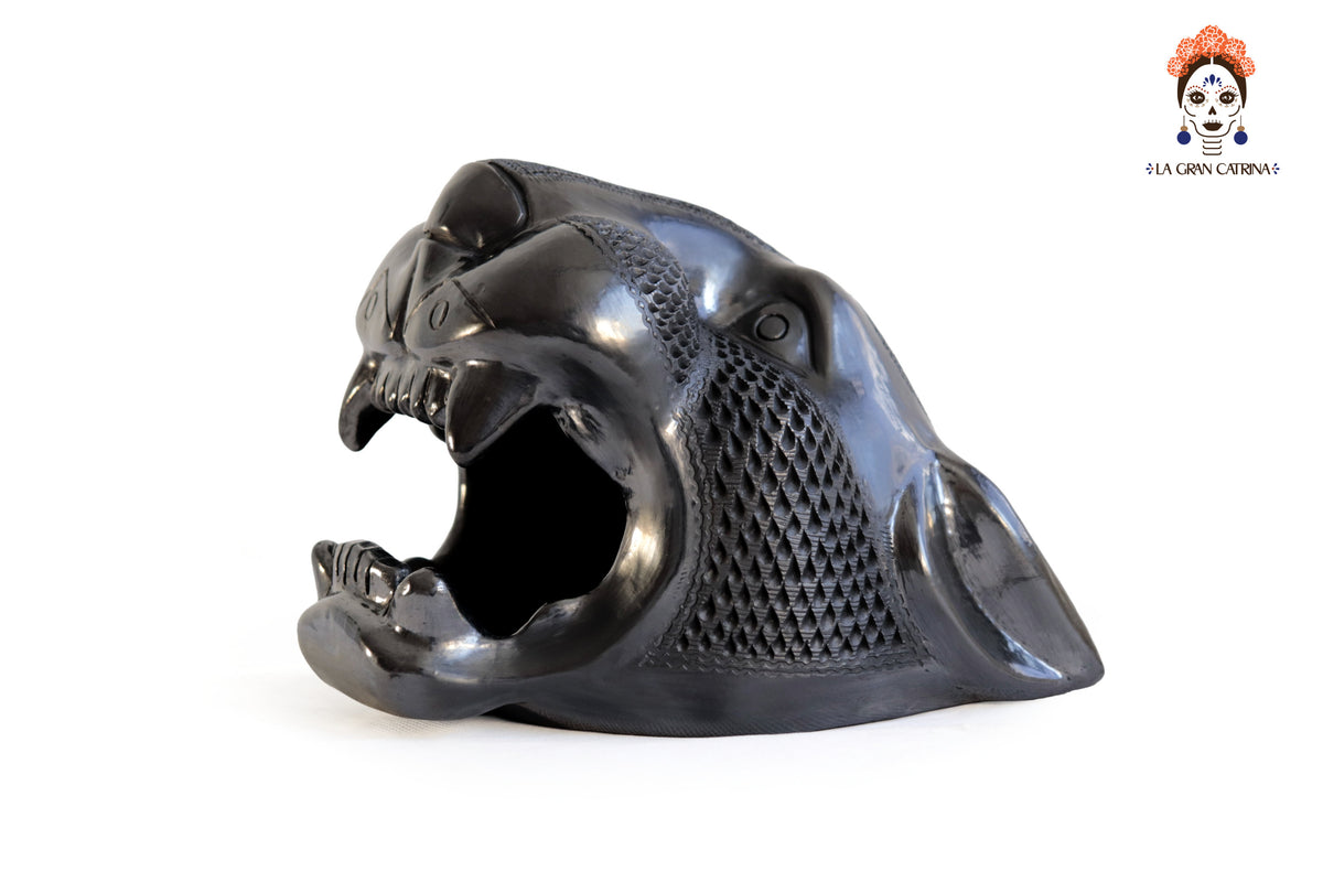 Trío Cabezas Jaguar 20 cm. 7.8 in.