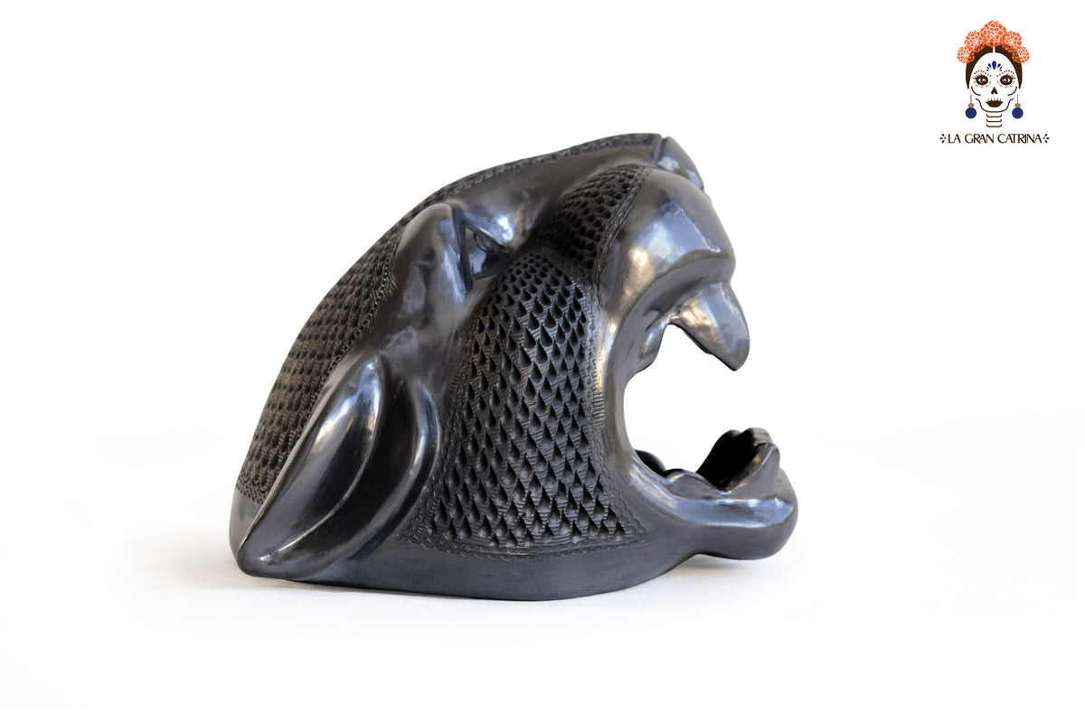 Trío Cabezas Jaguar 20 cm. 7.8 in.
