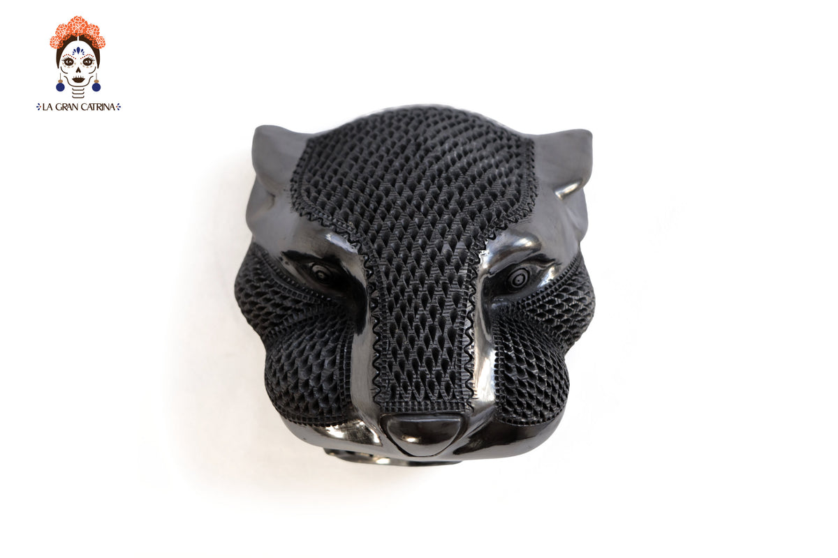 Trío Cabezas Jaguar 20 cm. 7.8 in.