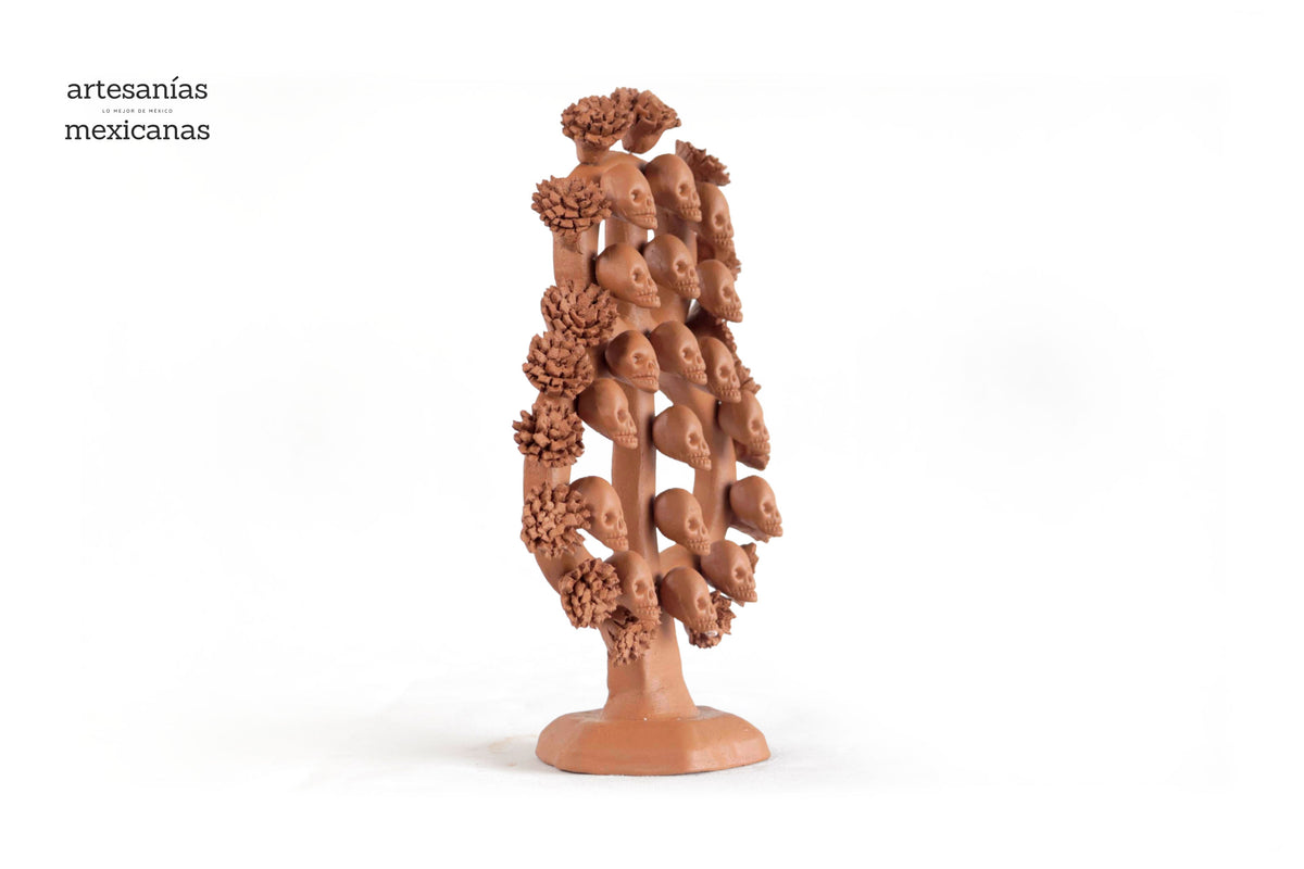 Árbol de la vida - Barro natural - 27 cm. 10.6 in.