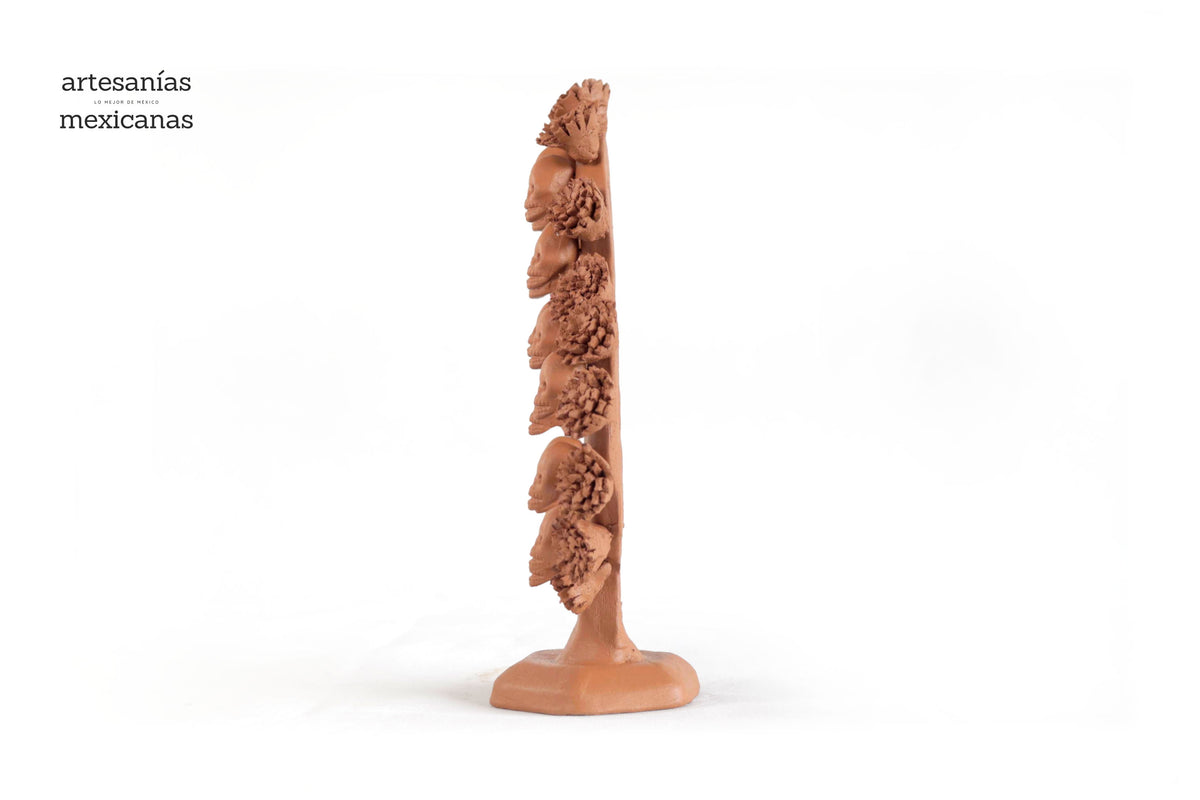 Árbol de la vida - Barro natural - 27 cm. 10.6 in.