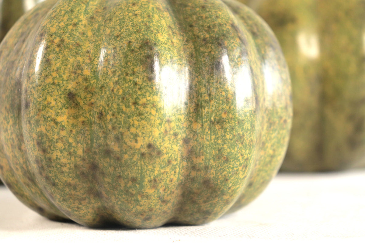 Juego de 3 calabazas verde ll