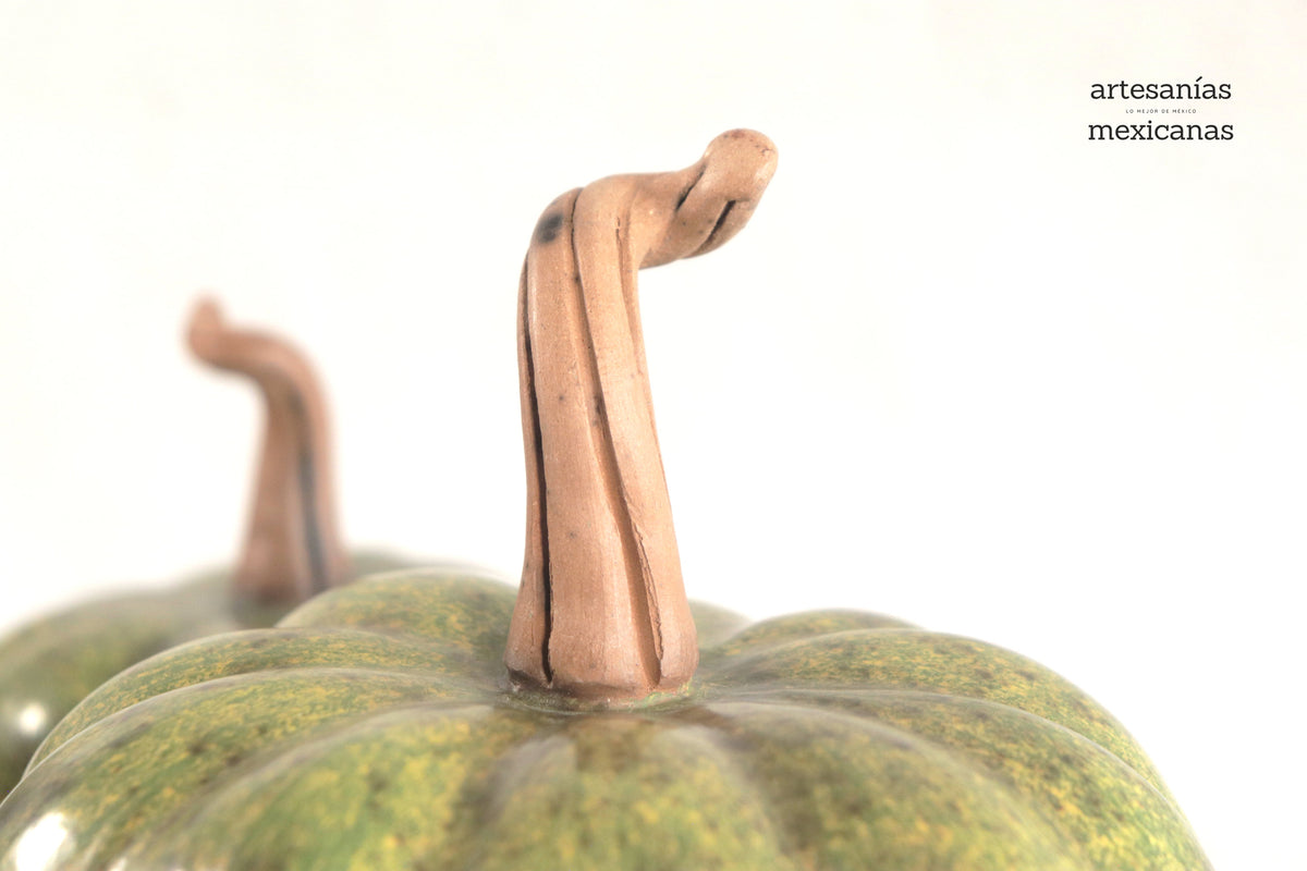 Juego de 3 calabazas verde l