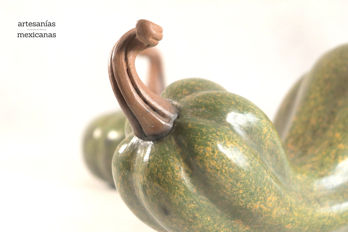 Juego de 3 calabazas verde l