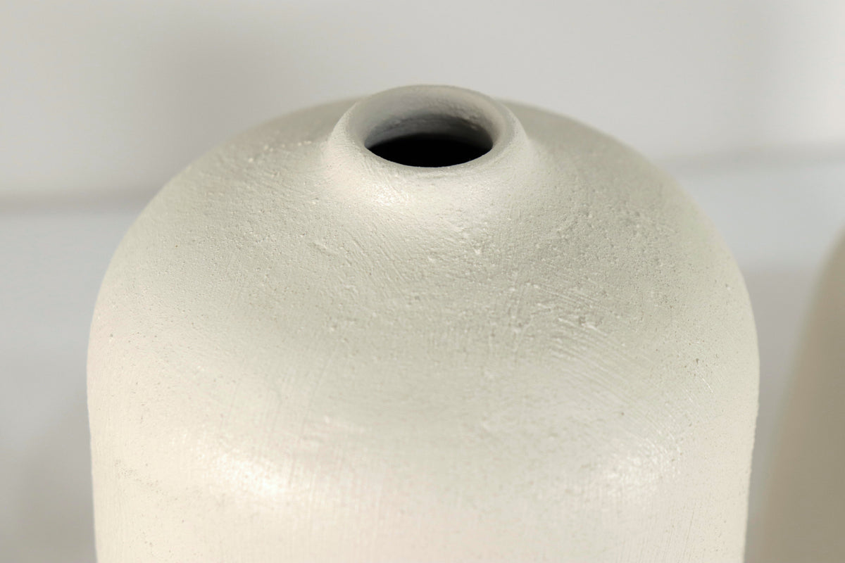 Set de jarrones decorativos contemporáneos - Boca chata