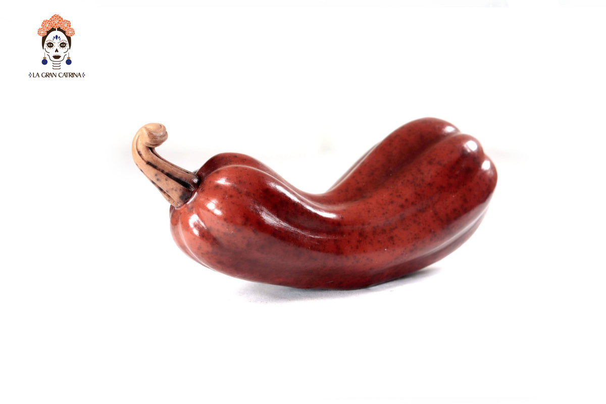 Juego de 3 calabazas rojizas - 25 cm. 9.8 in. - En Producción Calabaza