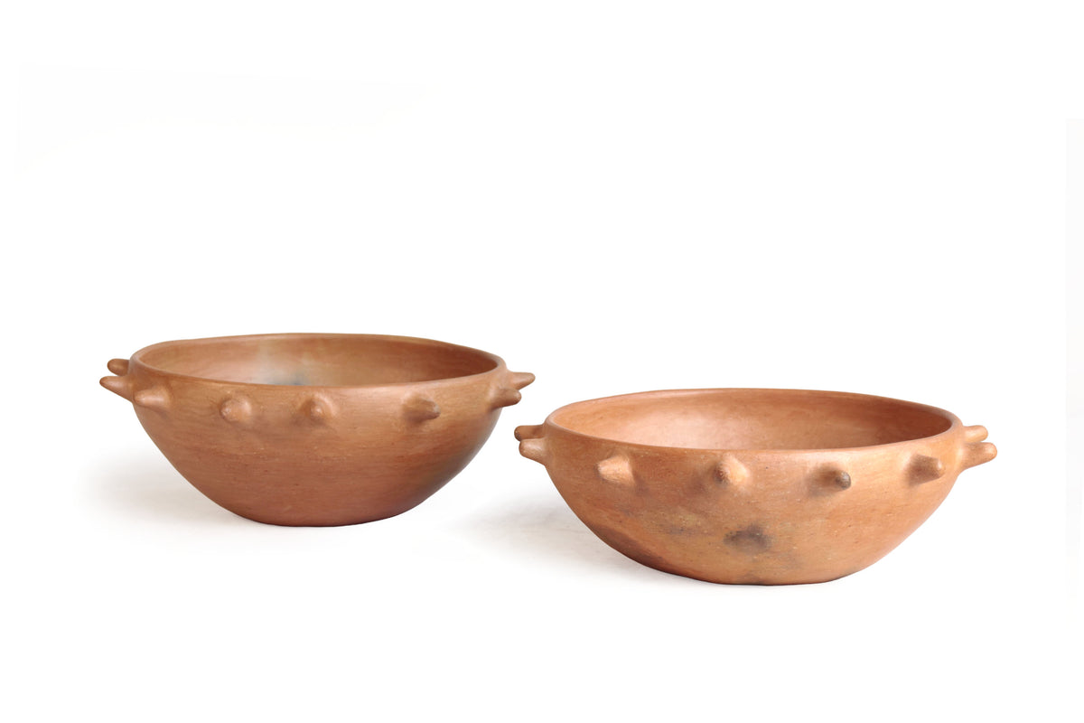 Par de Platos Mixe con Picos - 24 cm. 9.4 in. Mixe
