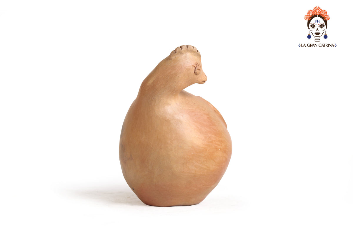 Florero Gallina Ancestral - 16.5 cm. 6.5 in. Mixe