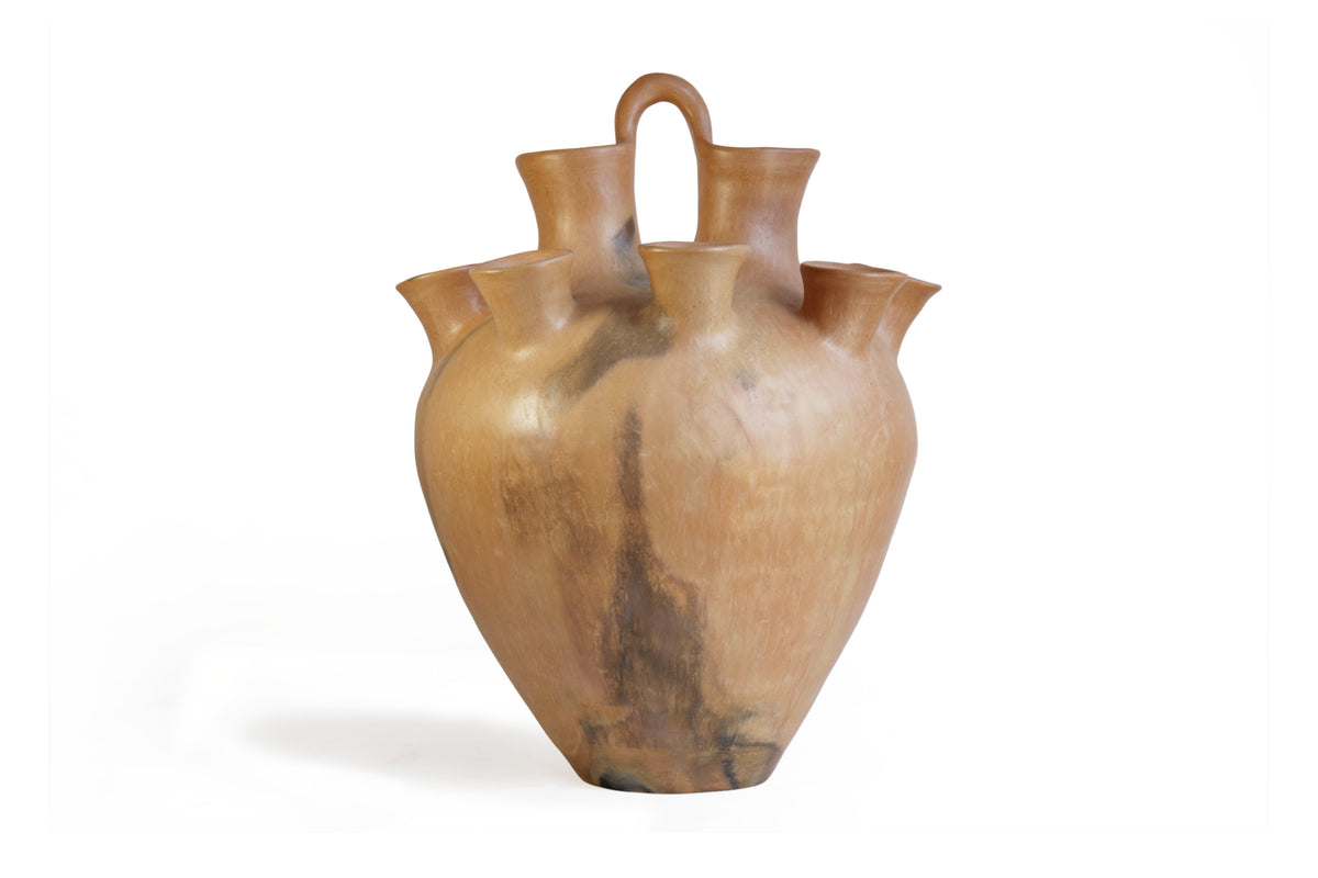 Vasija Mixe Ancestral de 10 bocas - 80 Cm. 31.4 In. Mixe
