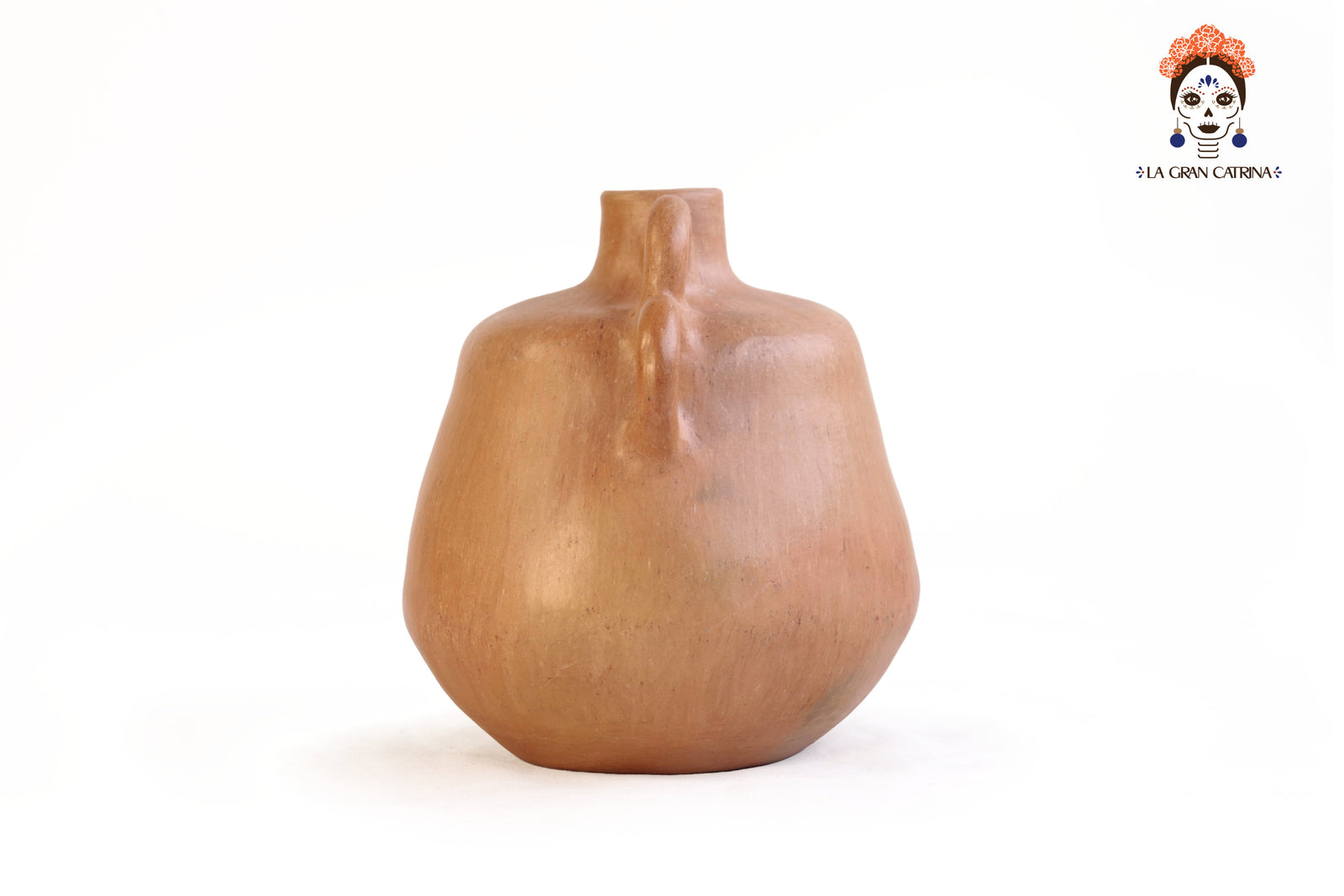 Jarrón Mixe Ancestral con 4 Asas Laterales - 17.7 cm. 6.9 in. Mixe