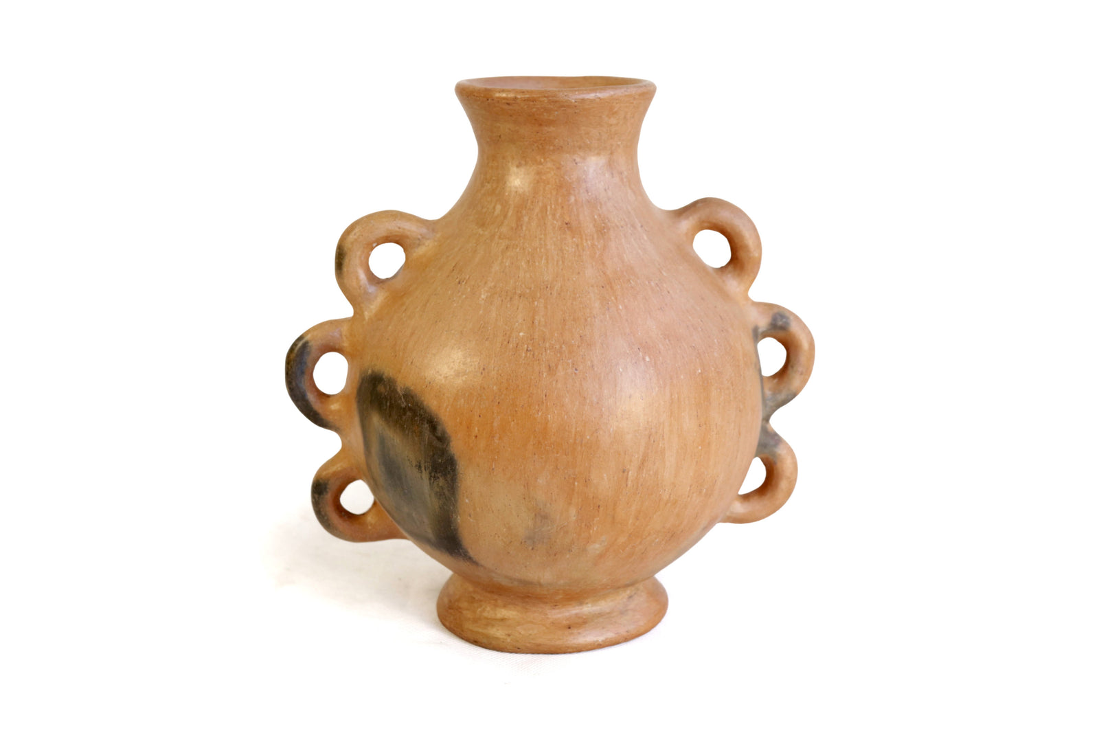 Vasija Mixe Ancestral con 6 Asas - 18.3 cm. Mixe