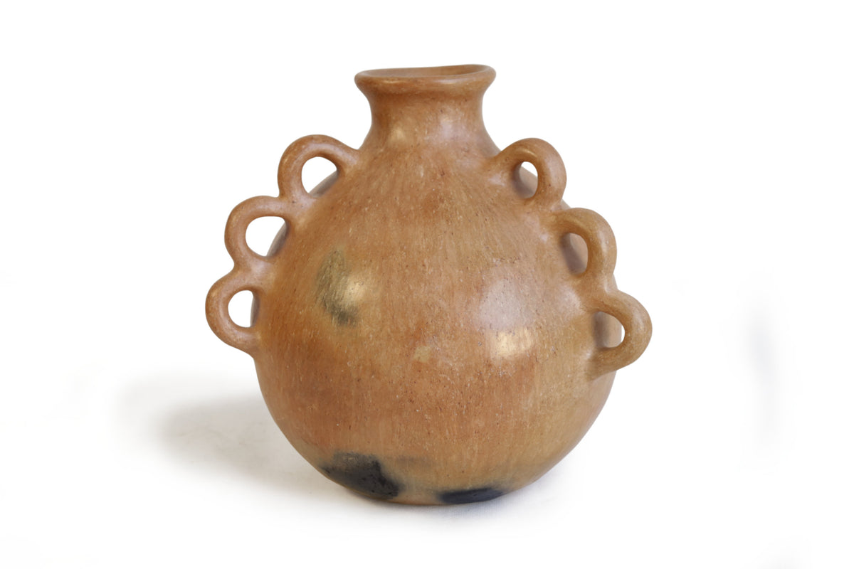 Vasija Mixe Ancestral con 9 asas - 30 Cm. 11.8 In. Mixe
