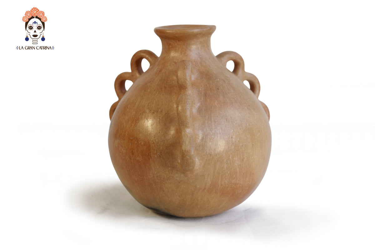 Vasija Mixe Ancestral con 9 asas - 30 Cm. 11.8 In. Mixe