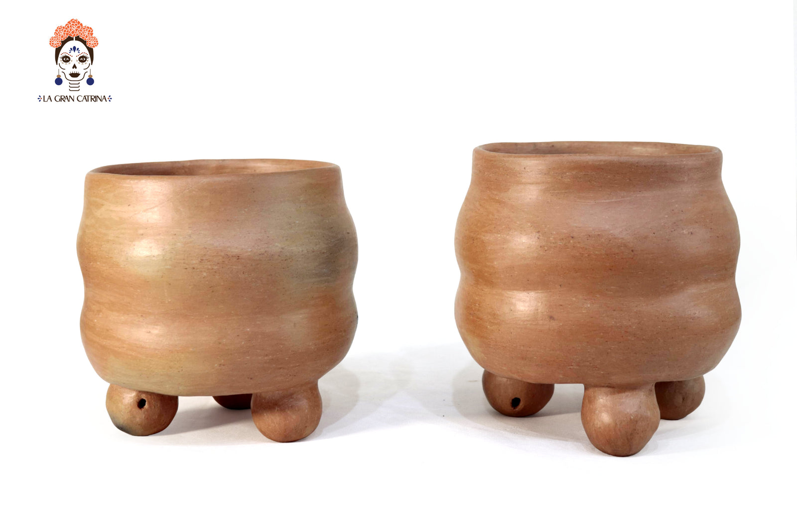 Vasija Mixe Ancestral de 3 patas - 15 Cm 5.9 In. Mixe