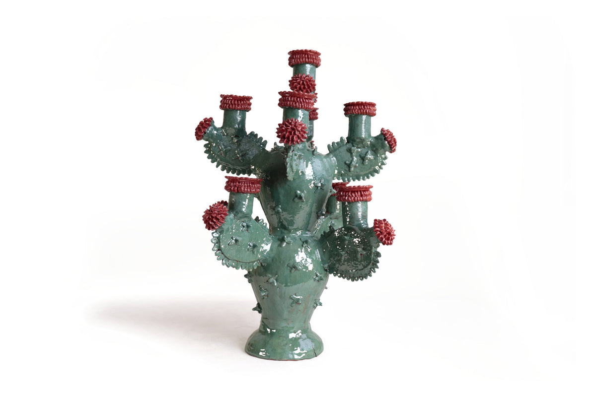 Candelero Nopal - 53 cm. 21 in. Candelabros