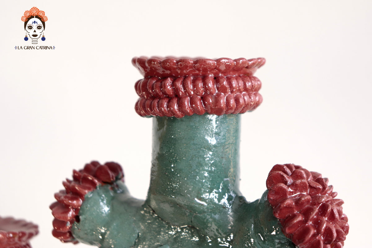 Candelero Nopal - 53 cm. 21 in. Candelabros