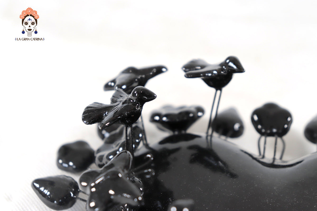 Corazón Negro - 22 cm 8.6 in.