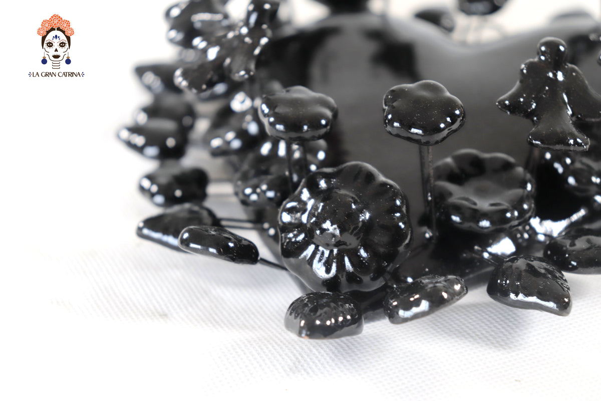 Corazón Negro - 22 cm 8.6 in.