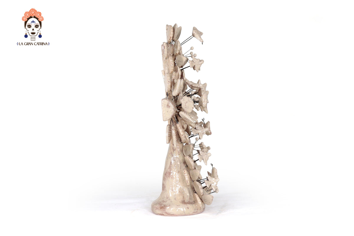 Cruz vintage vidriada de 40.5 cm. 15.9 In.