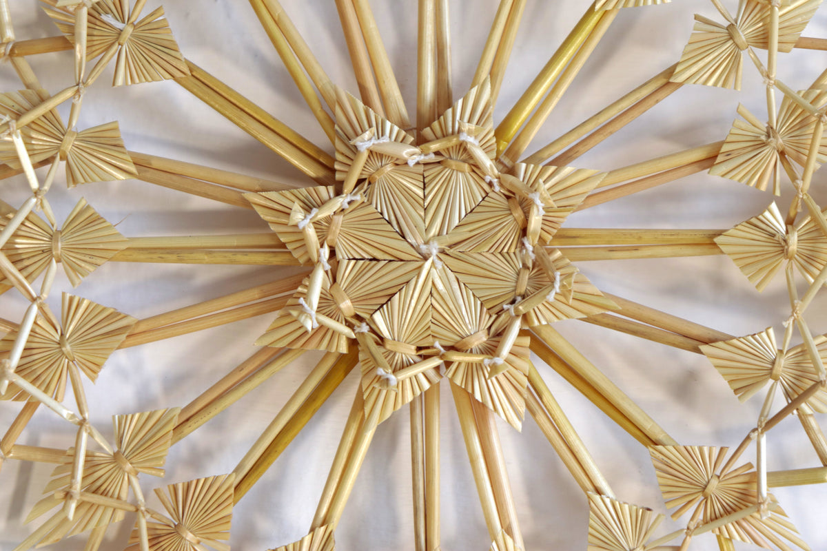 Círculo de Trigo - Atrapasueños - 50 cm. 20 in.