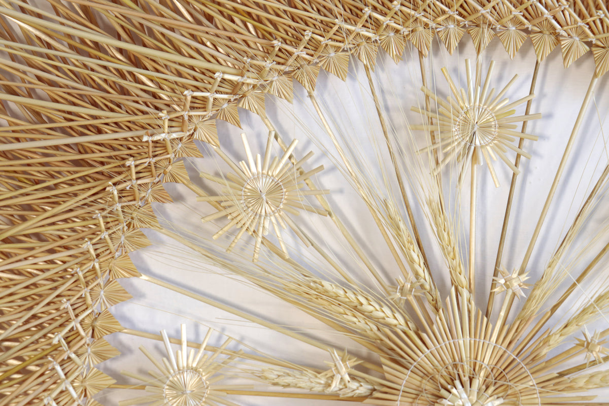 Círculo de Trigo - Estrellitas - 70 cm. 28 in.