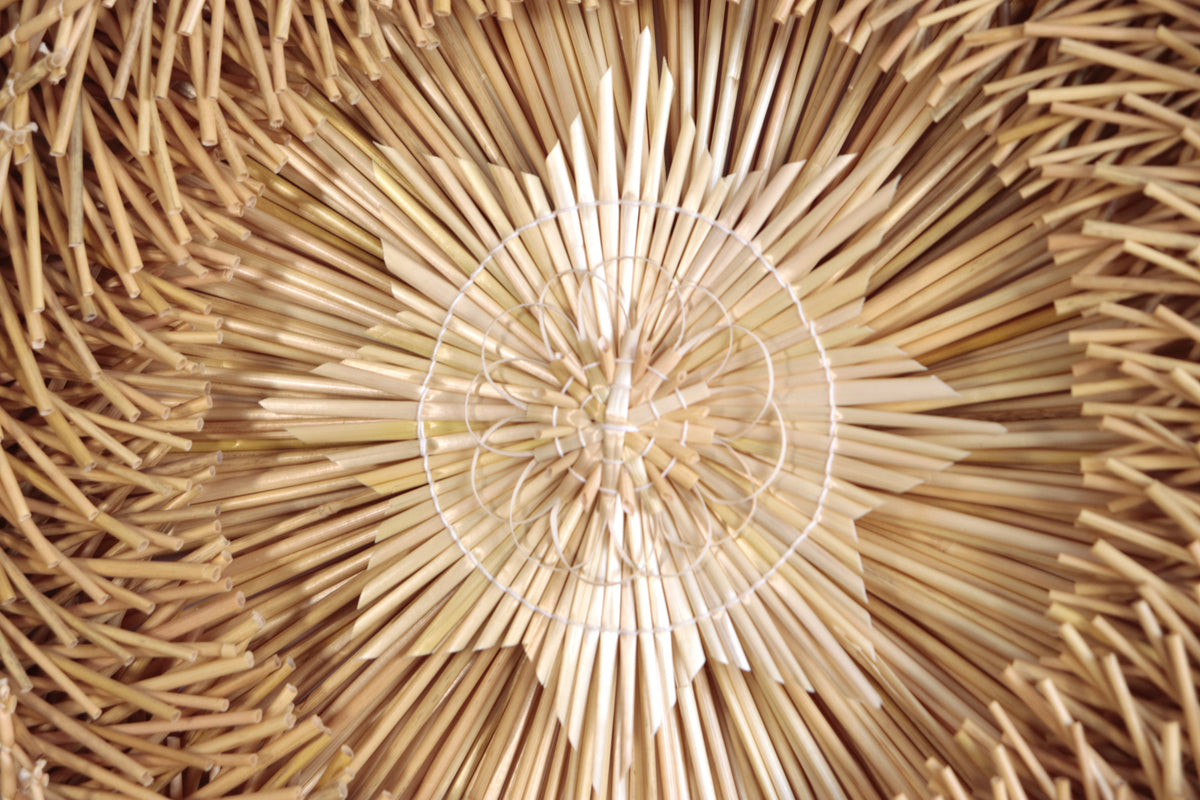 Círculo de Trigo - Estrella Bardeada - 50 cm. 20 in.