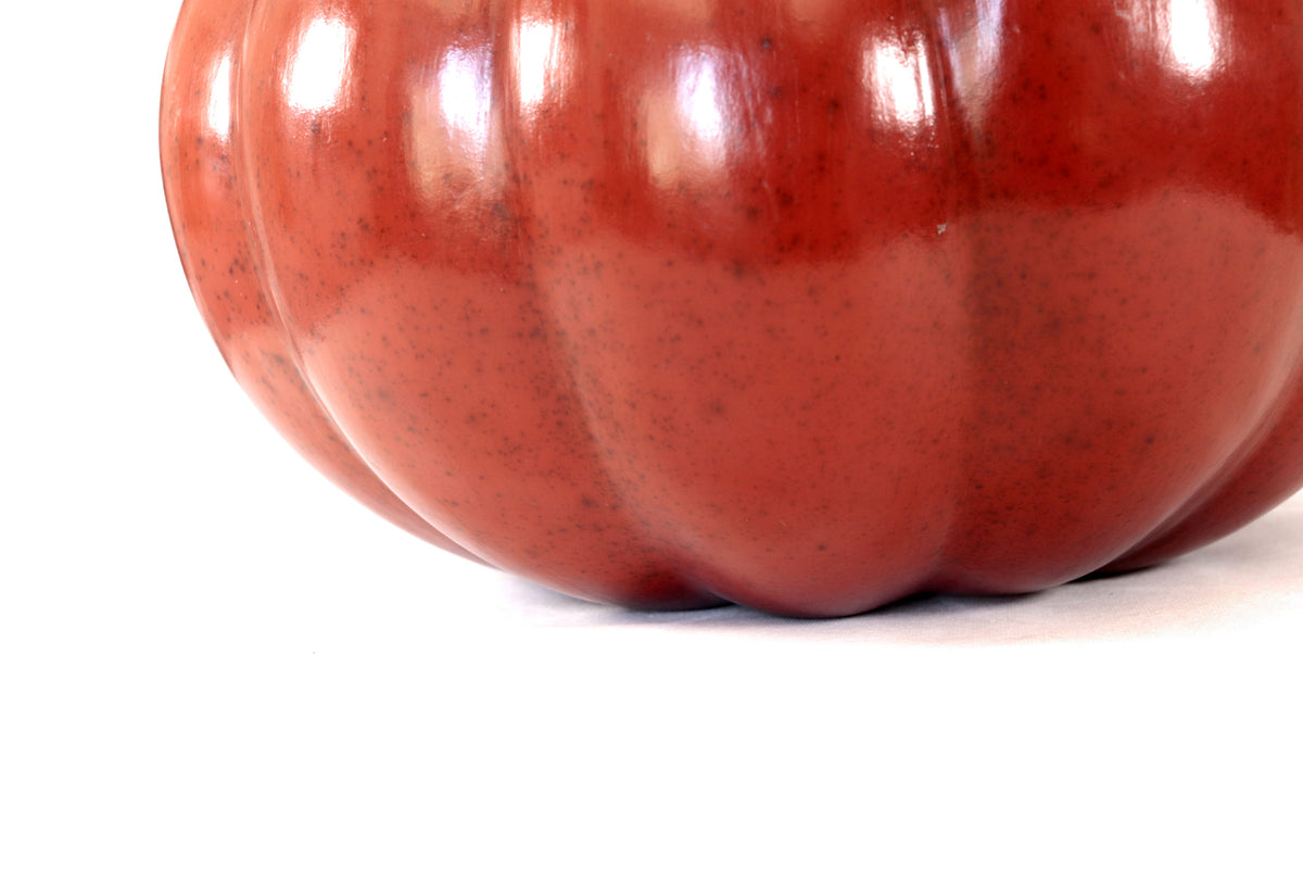 Juego de calabazas rojas grandes Calabaza