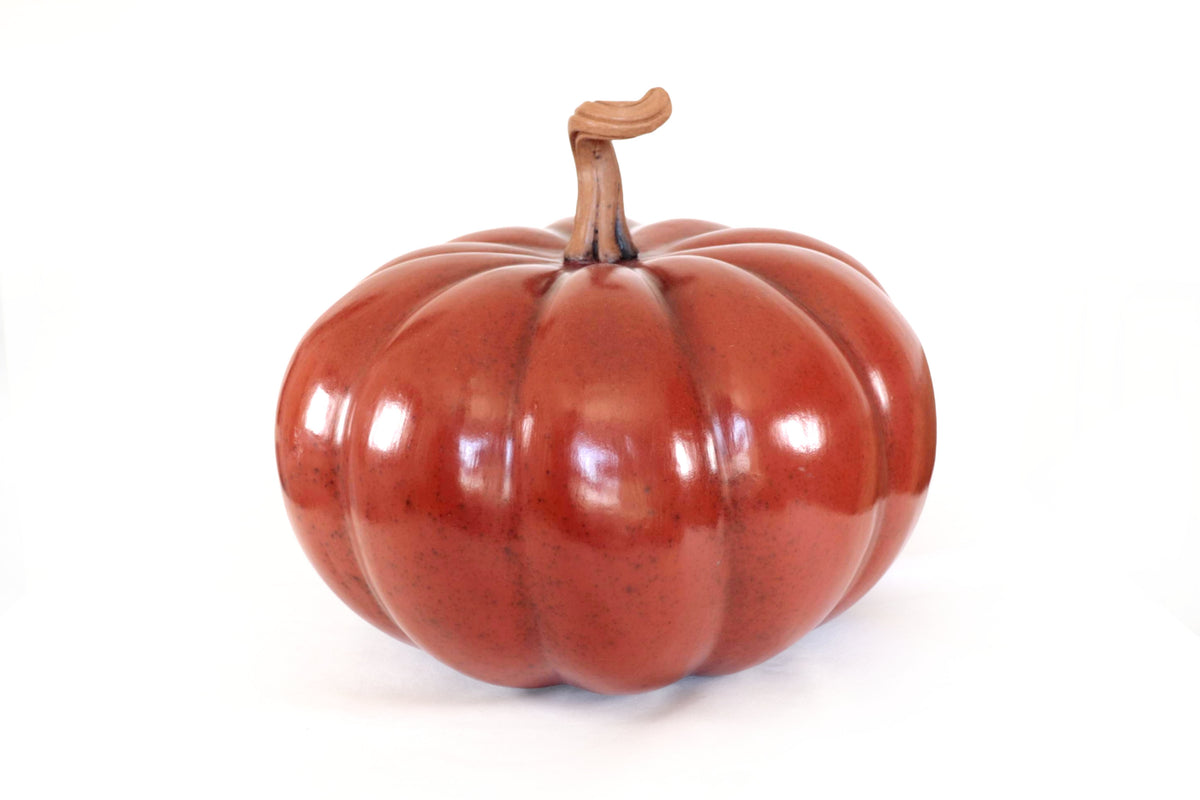 Juego de calabazas rojas grandes Calabaza
