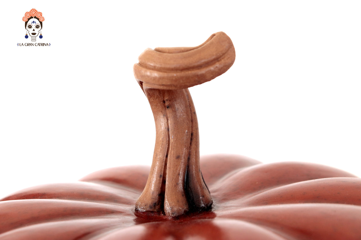 Juego de calabazas rojas grandes Calabaza