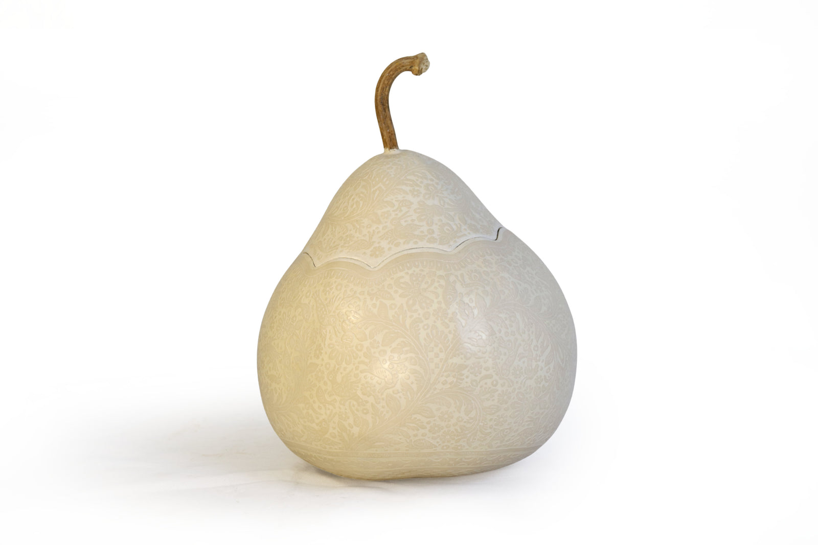 Guaje blanco artesanal grande - 32.5 cm. 12.7 in. Artesanía