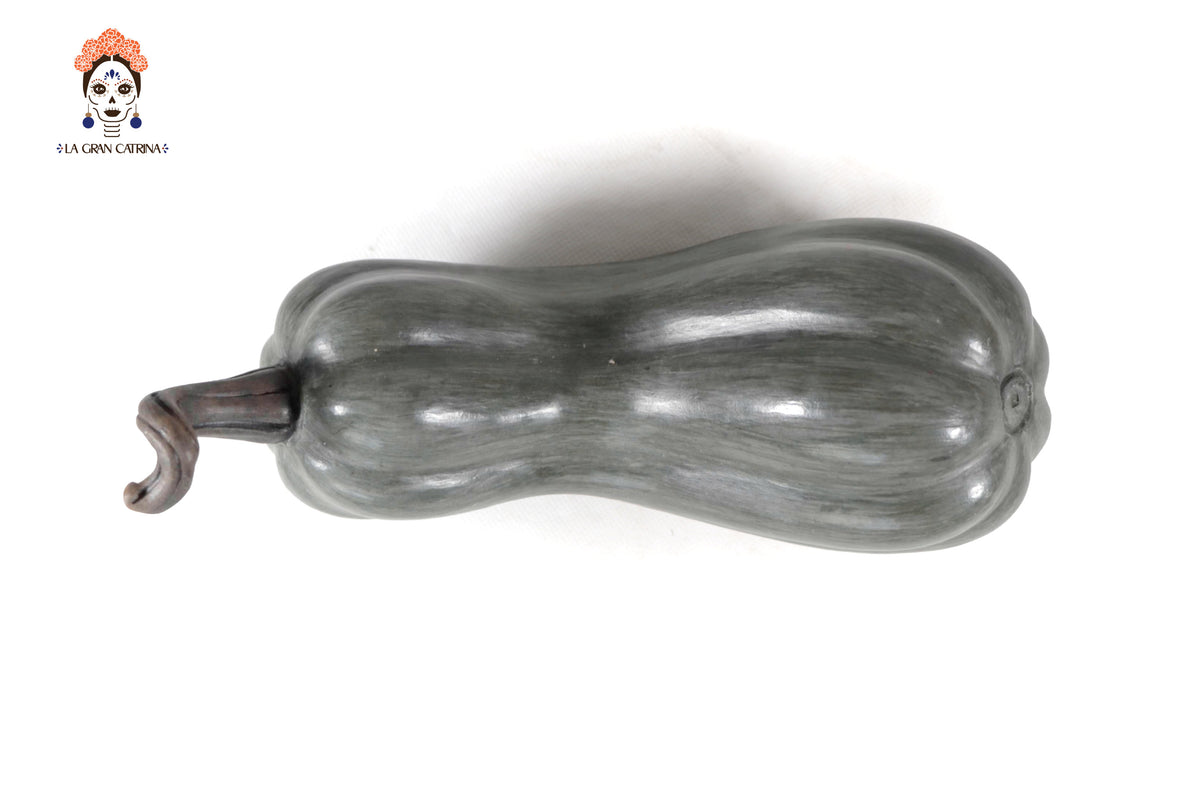 Juego de 3 calabazas gris oscuro - 25 cm. 9.8 in. Calabaza