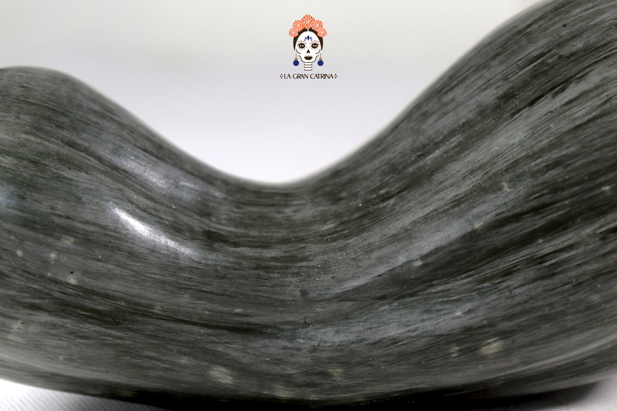 Juego de 3 calabazas gris oscuro - 25 cm. 9.8 in. Calabaza