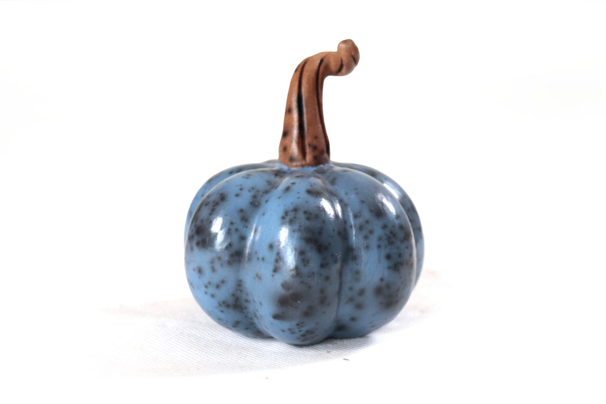 Juego de 3 calabazas azul claro - 25 cm. 9.8 in. Calabaza