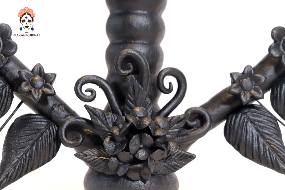 Candelero de Corazón Negro