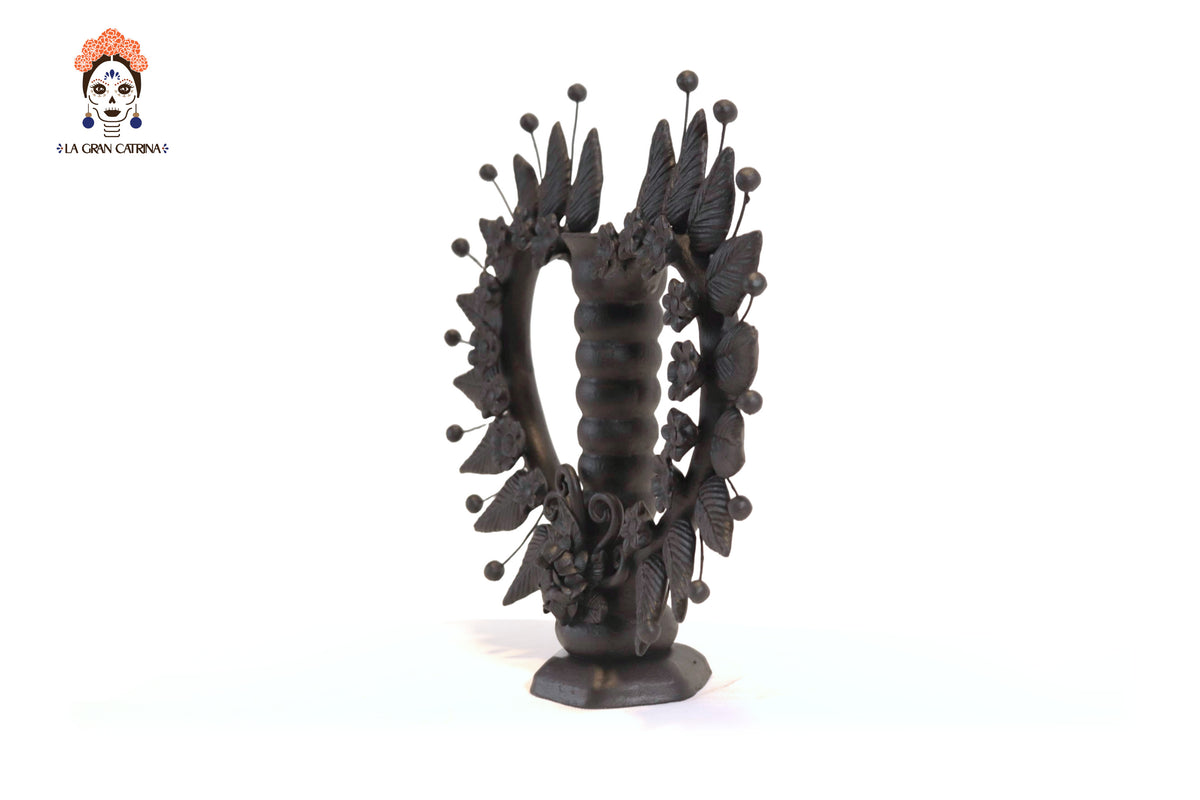 Candelero de Corazón Negro