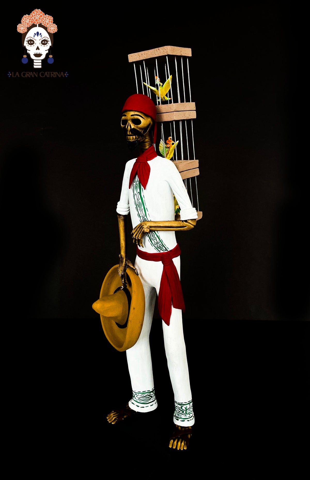 El Catrín Pajarero de manta - 50 cm. 20 in.