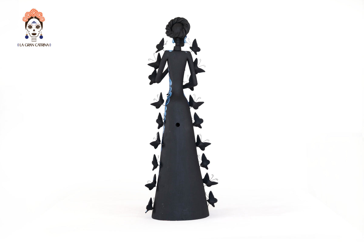 Catrinas hermanas de mariposas - Azules - 50 cm. 20 in. Catrina