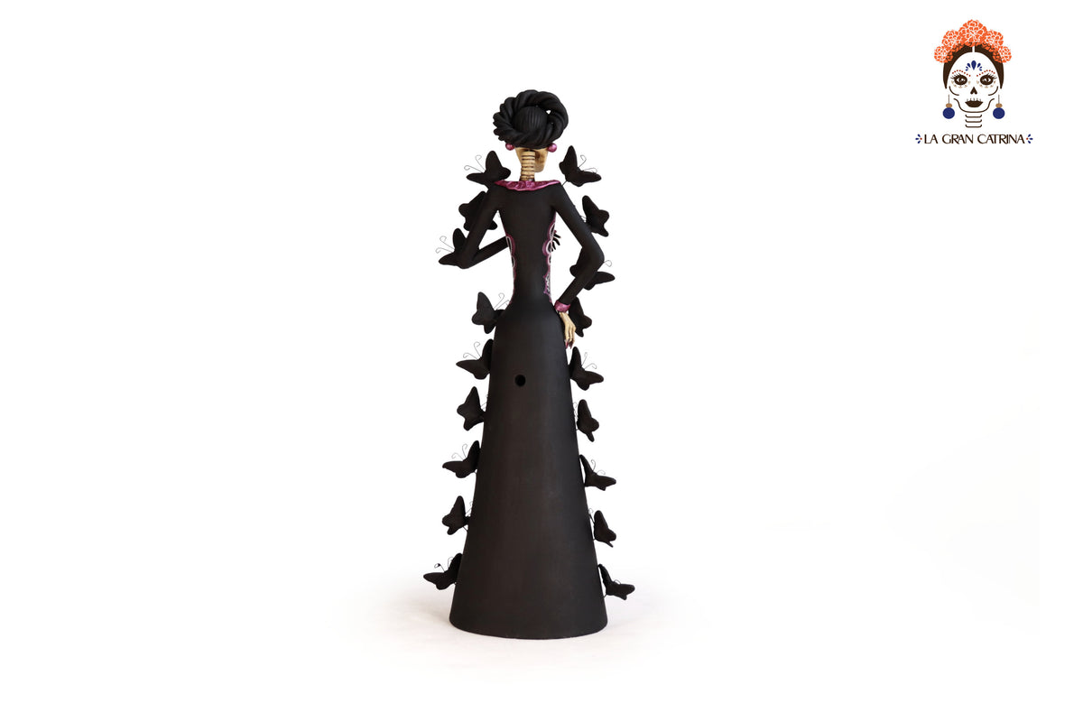 Catrina Monarca Vestido Rosa - 50 cm. 20 in. Catrina