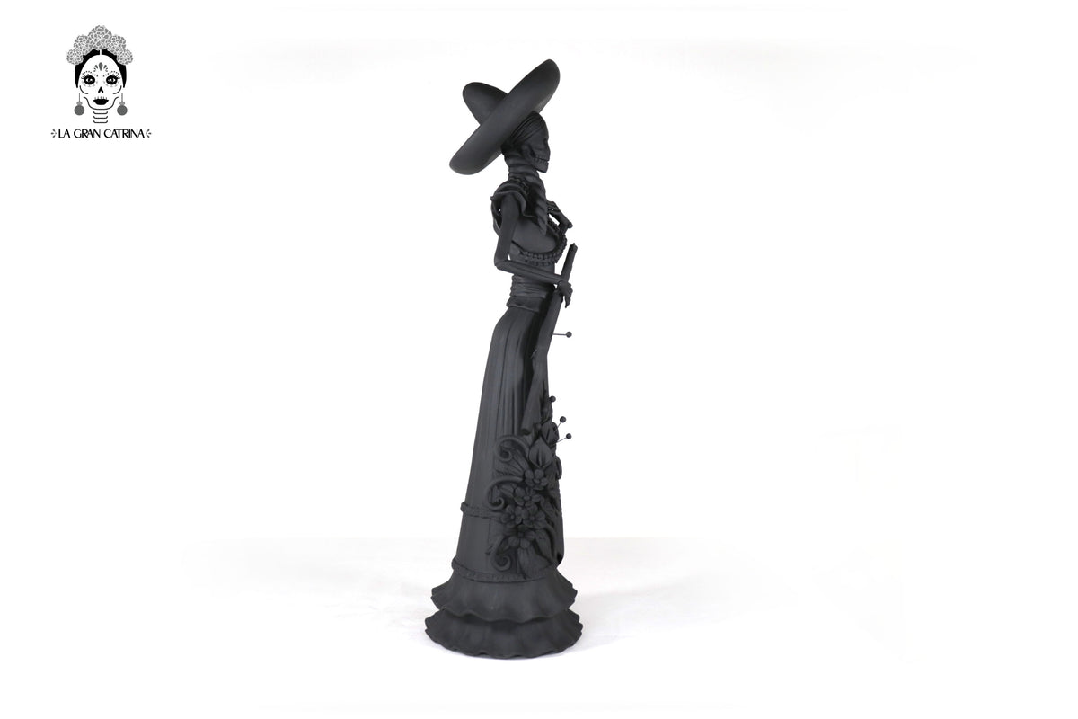 Catrina Negra Revolucionaria - 52 cm. 20.4 in