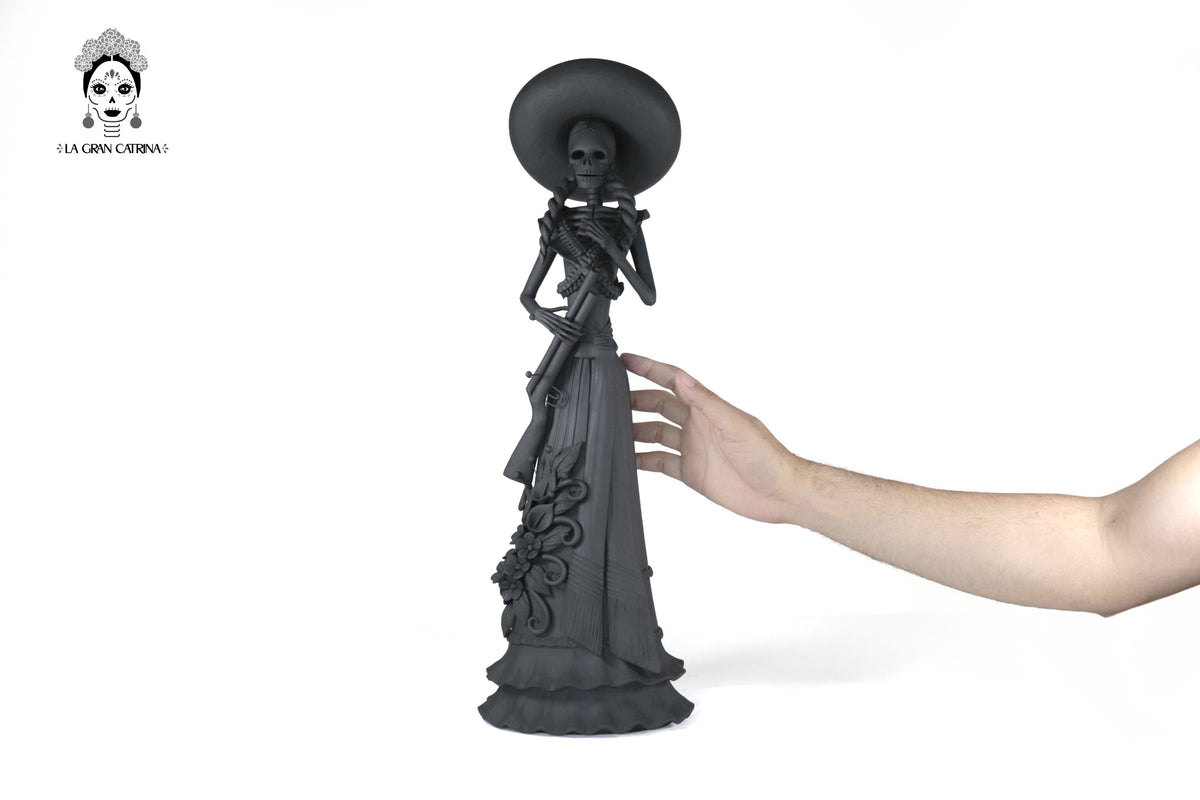 Catrina Negra Revolucionaria - 52 cm. 20.4 in