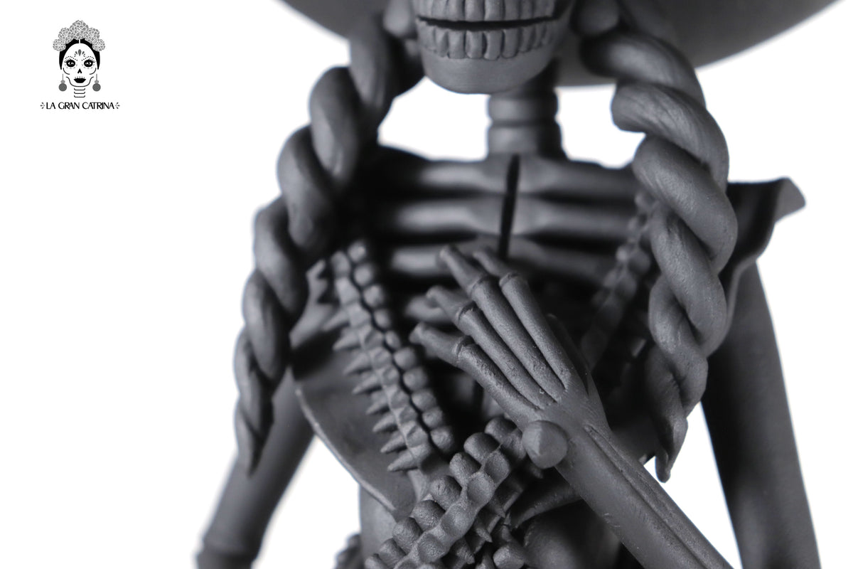 Catrina Negra Revolucionaria - 52 cm. 20.4 in
