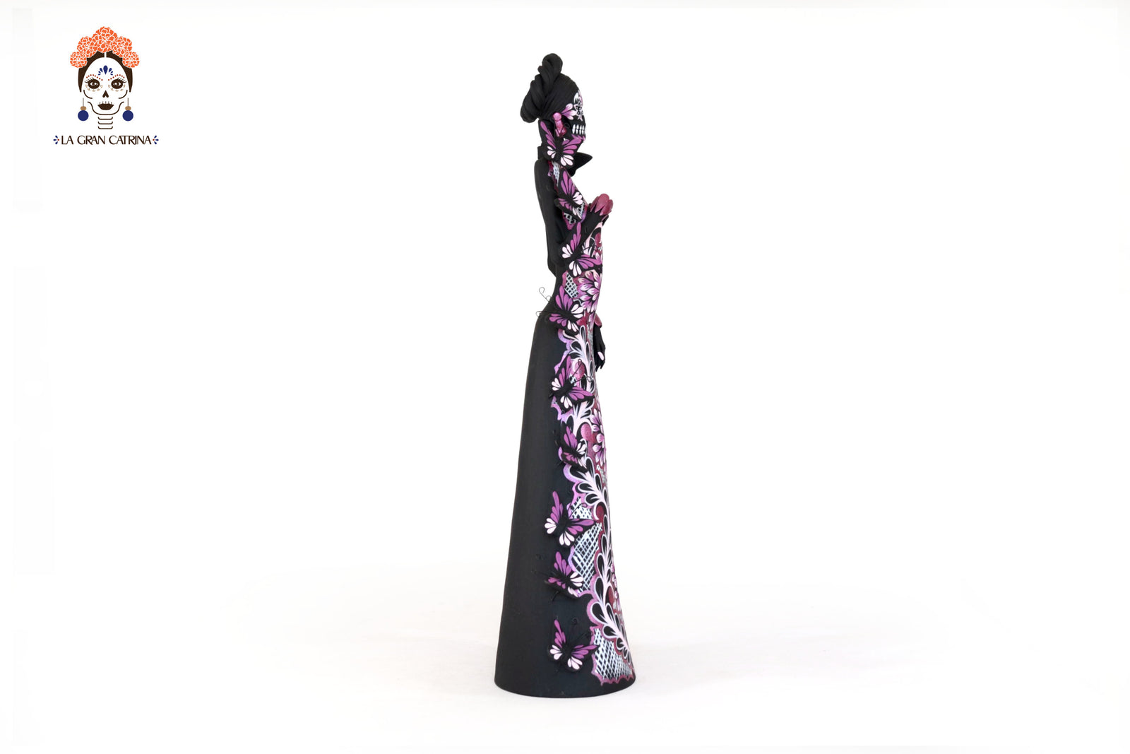 Catrinas hermanas de mariposas - Rosa - 50 cm. 20 in. Catrina
